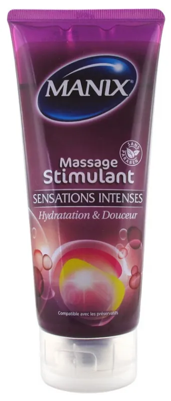 Manix Gel de Massage Stimulant Sensations Intenses