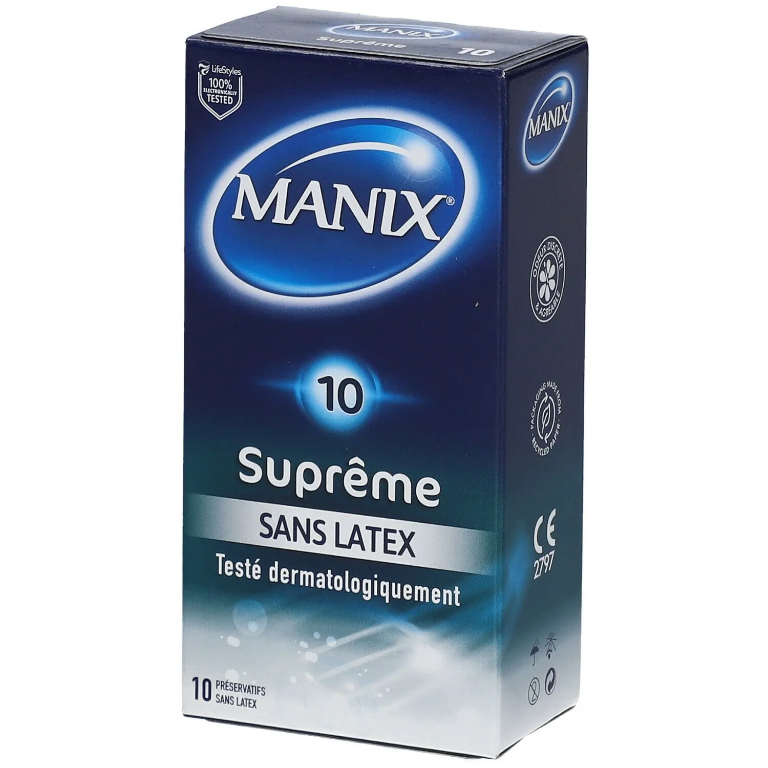 Manix Suprême Préservatifs sans latex