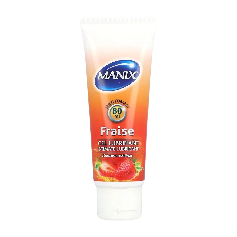 Manix Gel Lubrifiant Intime Fraise