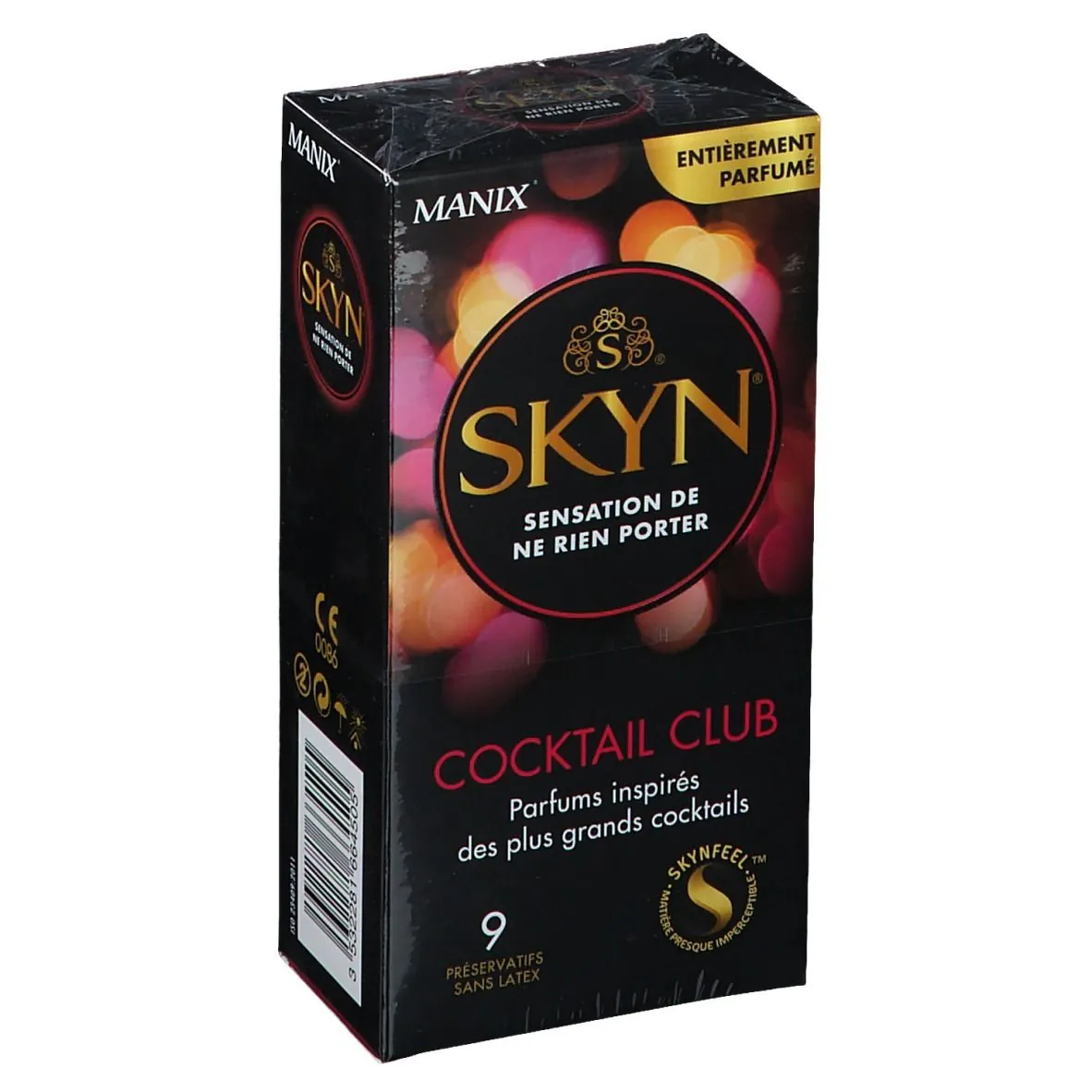 Manix Skyn Cocktail Club Préservatifs Sans Latex Parfumés