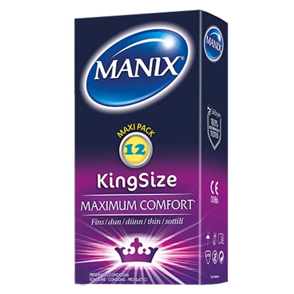 Manix King Size Max Préservatifs