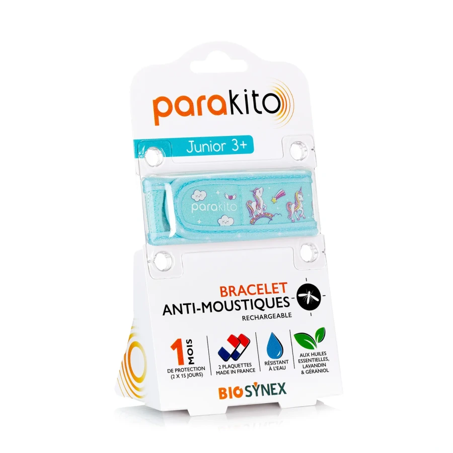 Parakito Bracelet Anti Moustique Rechargeable Enfant