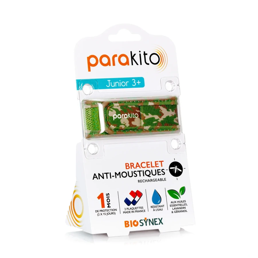 Parakito Bracelet Anti Moustique Rechargeable Enfant
