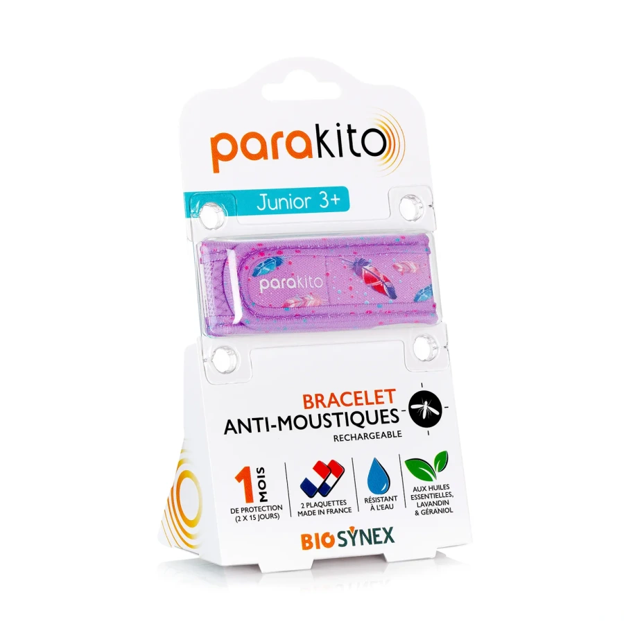 Parakito Bracelet Anti Moustique Rechargeable Enfant