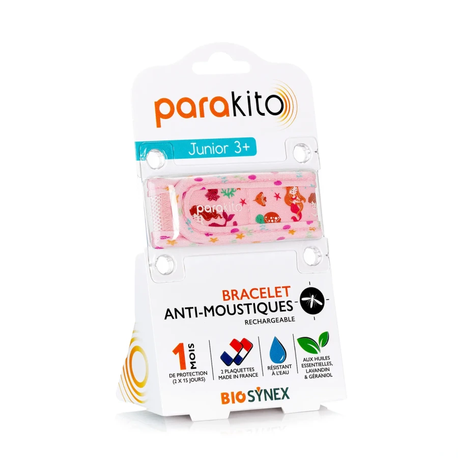 Parakito Bracelet Anti Moustique Rechargeable Enfant