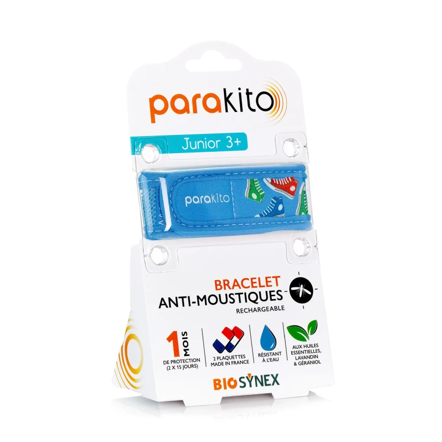 Parakito Bracelet Anti Moustique Rechargeable Enfant