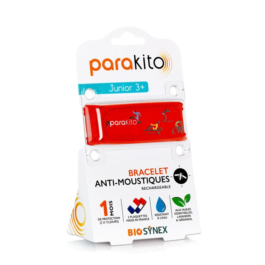 Parakito Bracelet Anti Moustique Rechargeable Enfant