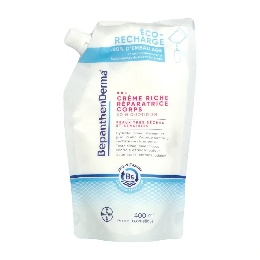 BepanthenDerma Crème Riche Réparatrice Corps