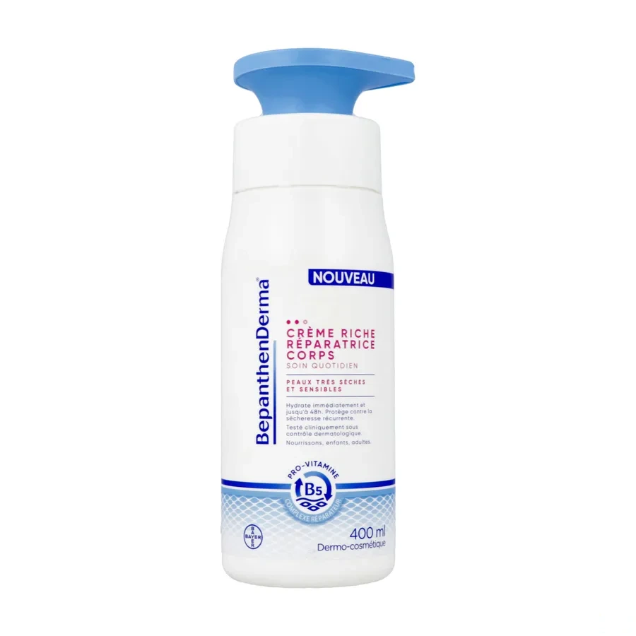 BepanthenDerma Crème Riche Réparatrice Corps