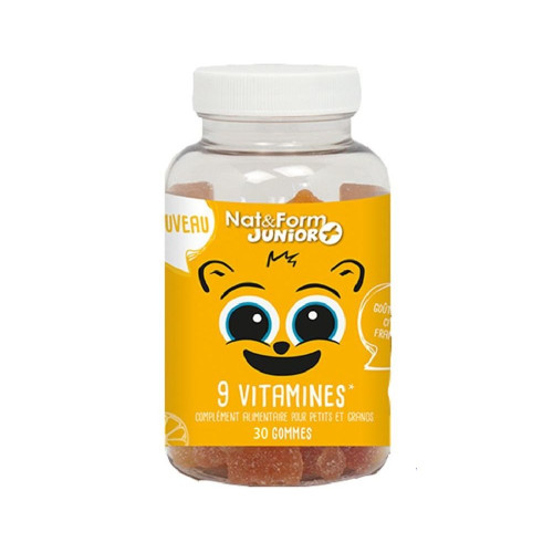 Nat & Form Junior+ Gummies 9 Vitamines