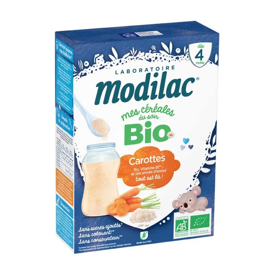 Modilac Mes Céréales du Soir Bio