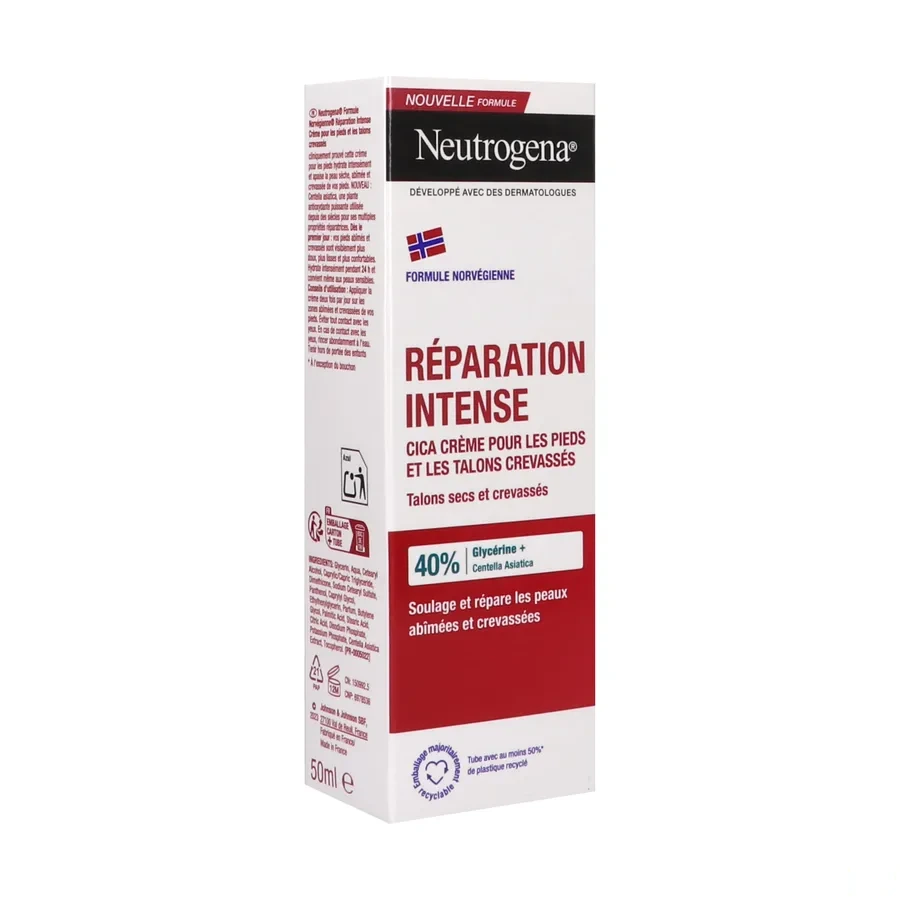 Neutrogena Cica Crème Pieds Talons Crevassés