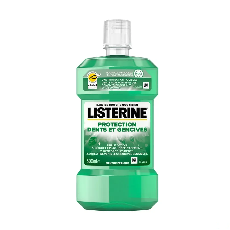 Listerine Bain de Bouche Protection Dents et Gencives
