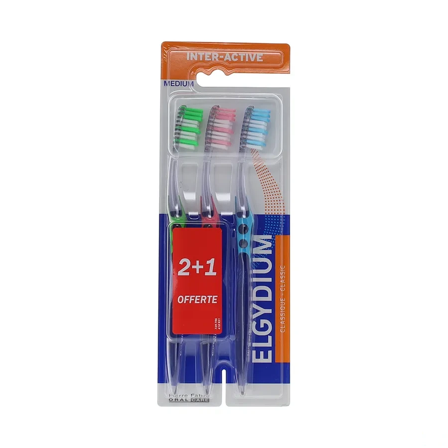 Elgydium Interactive Brosse à dents manuelle