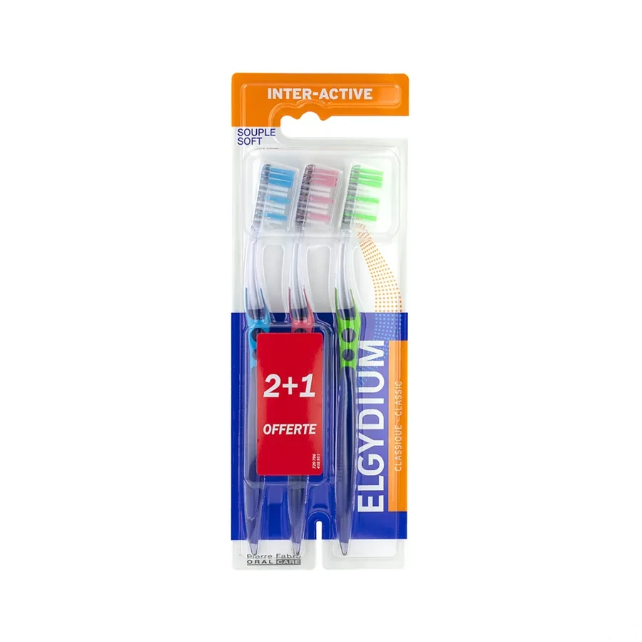Elgydium Interactive Brosse à dents manuelle