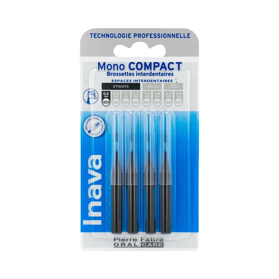 Inava Brossettes Interdentaires Mono Compact par 4