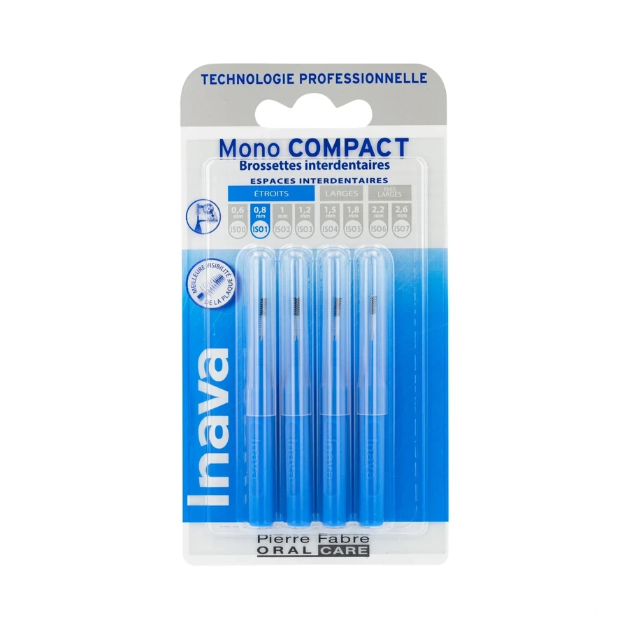 Inava Brossettes Interdentaires Mono Compact par 4