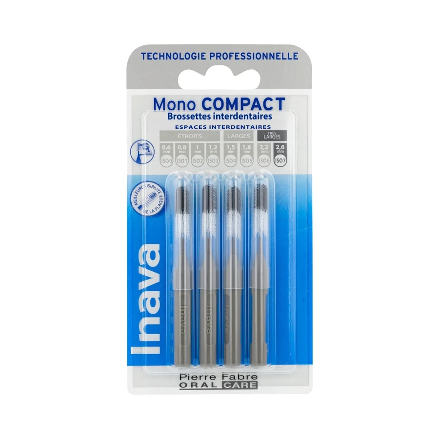 Inava Brossettes Interdentaires Mono Compact par 4