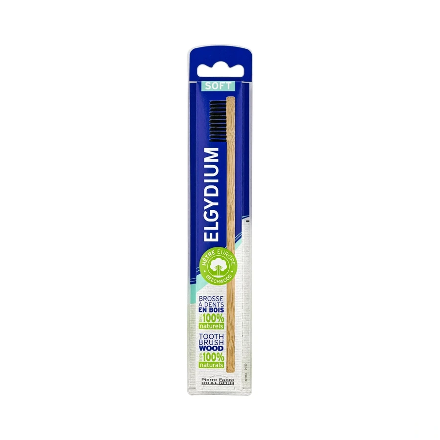 Elgydium Brosse à Dents en Bois