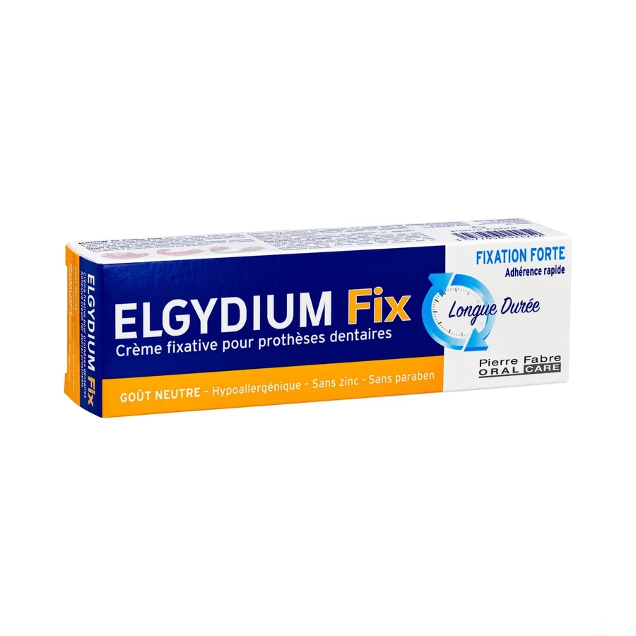 Elgydium Fix Crème fixative pour prothèse dentaire