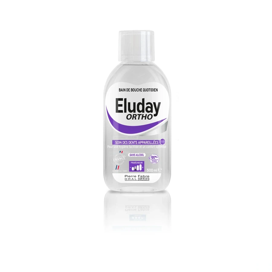 Eluday Ortho Bain de Bouche spécial Appareil Dentaire