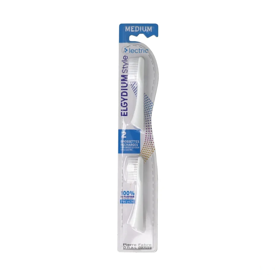 Elgydium Style Electric Brossettes Recharges