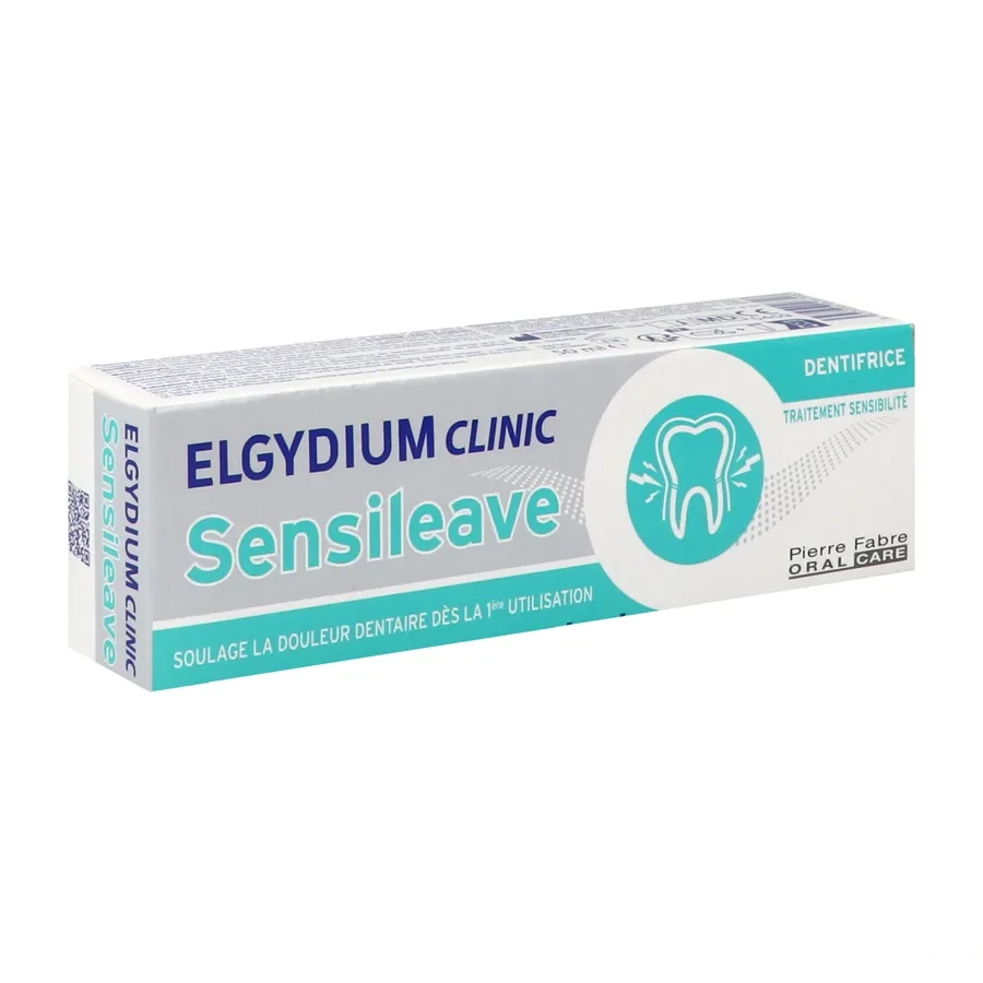 Elgydium Clinic Sensileave Dentifrice Traitement Sensibilité