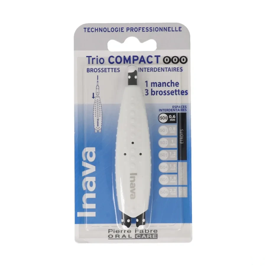 Inava Brossettes Interdentaires Trio Compact
