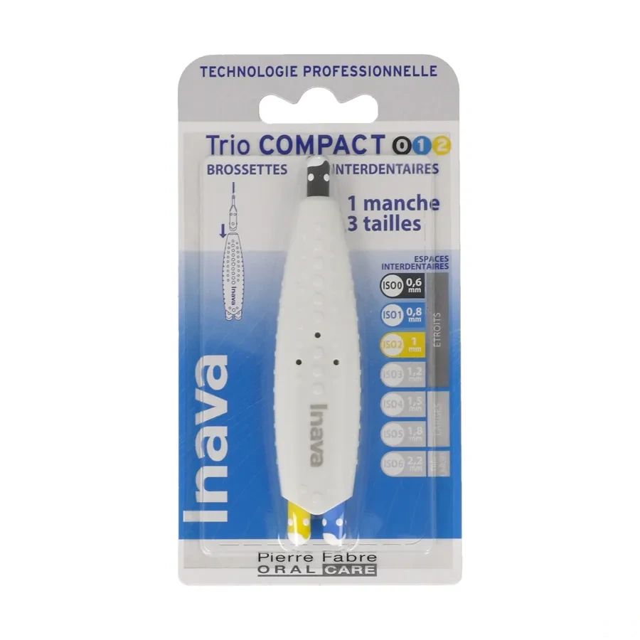 Inava Brossettes Interdentaires Trio Compact