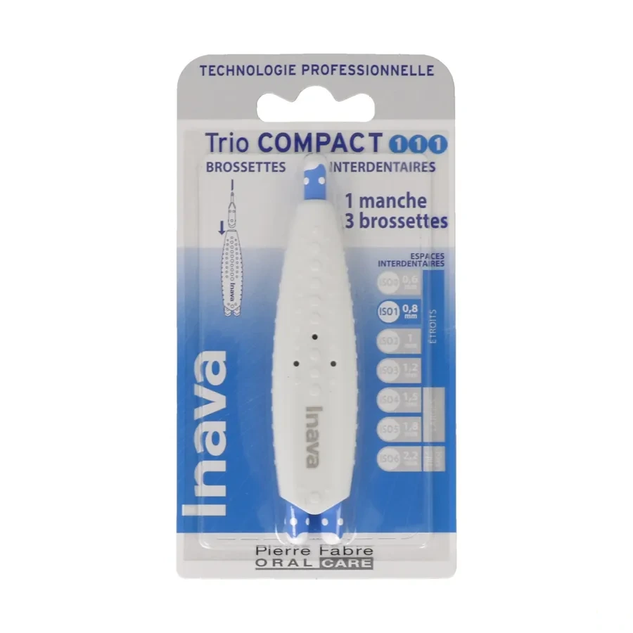 Inava Brossettes Interdentaires Trio Compact