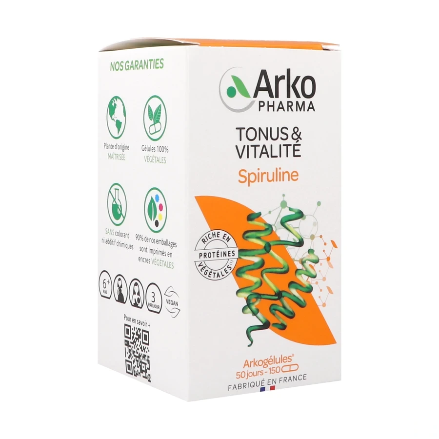 Arkogelules Spiruline Bio