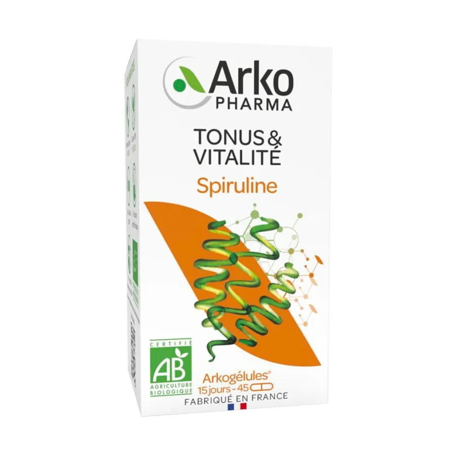 Arkogelules Spiruline Bio