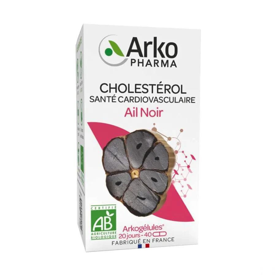 Arkogélules Ail Noir Bio Arkopharma