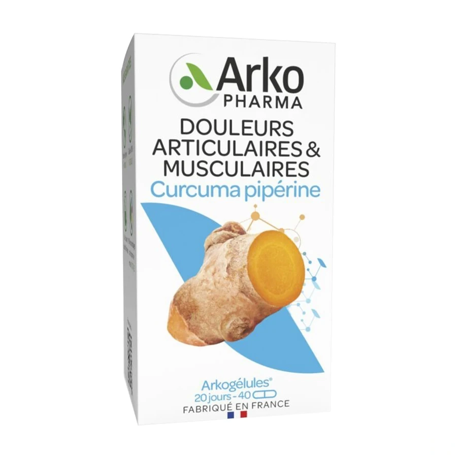 Arkogélules Curcuma Pipérine
