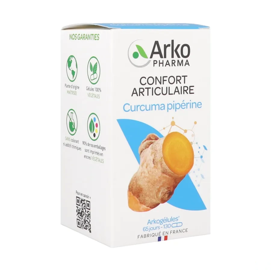 Arkogélules Curcuma Pipérine