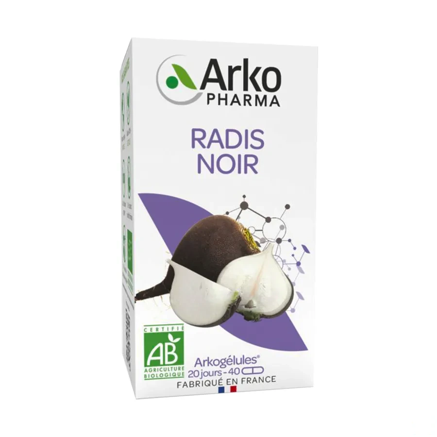 Arkogélules Radis Noir Bio