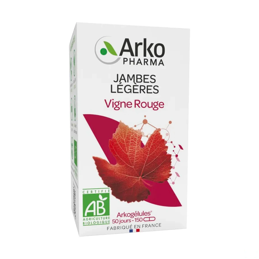 Arkogélules Vigne Rouge Jambes Légères