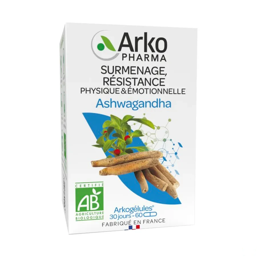 Arkogélules Ashwagandha Bio