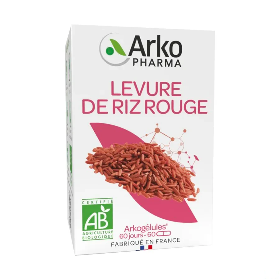 Arkogélules Levure de Riz Rouge Bio