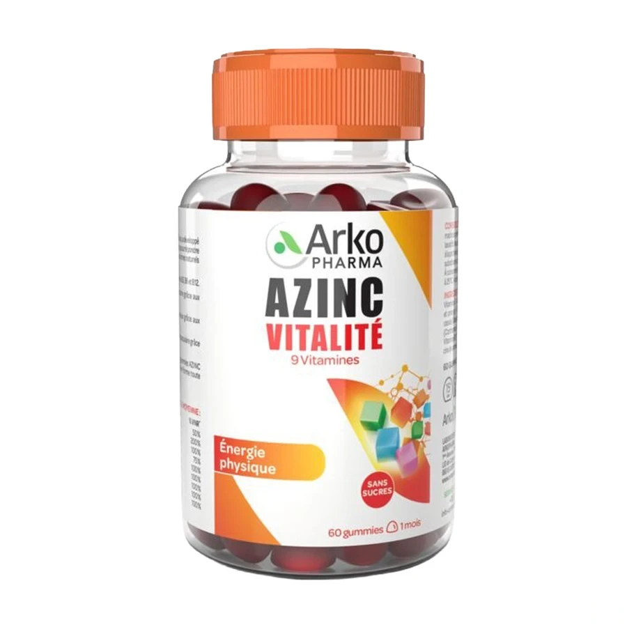 Azinc Gummies 9 Vitamines