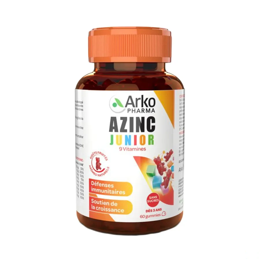 Azinc Junior Gummies Croissance