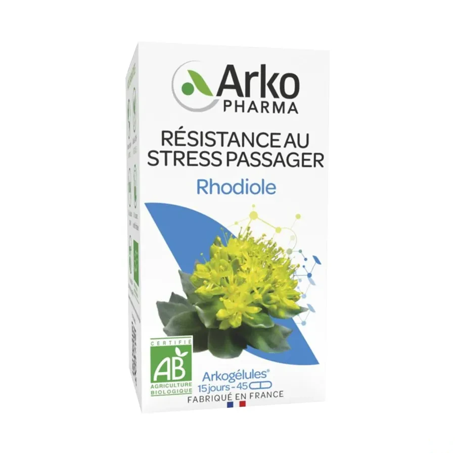 Arkogélules Rhodiole Stress Passager