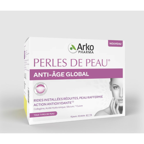 Perles de Peau Anti-âge Global
