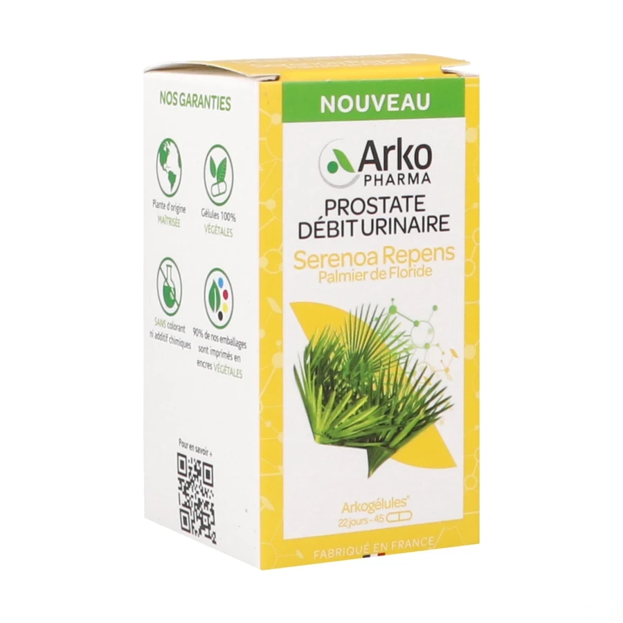 Arkogélules Prostate Débit Urinaire