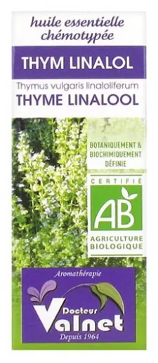 Docteur Valnet Huile Essentielle Thym Linalol