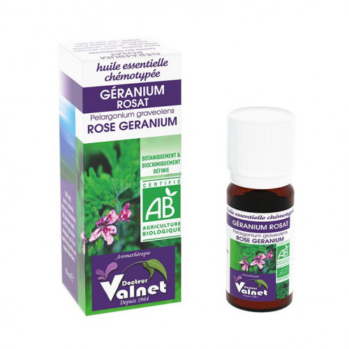 Docteur Valnet Huile Essentielle Géranium Rosat