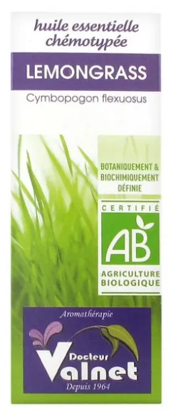 Docteur Valnet Huile Essentielle Lemongrass