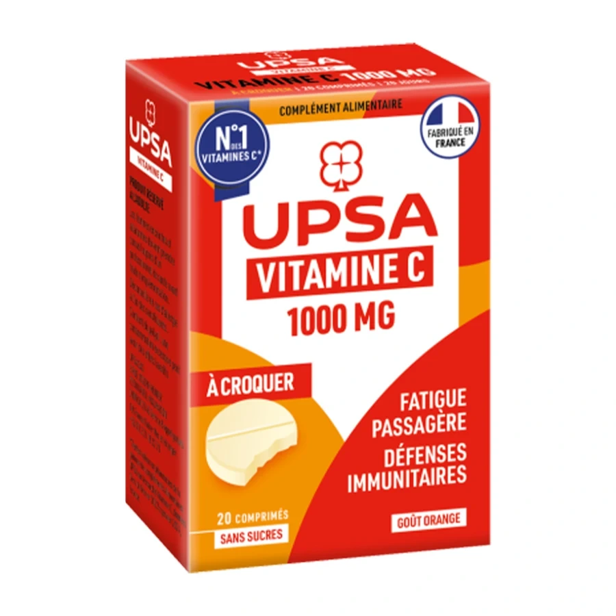 UPSA Vitamine C 1000mg comprimés à croquer