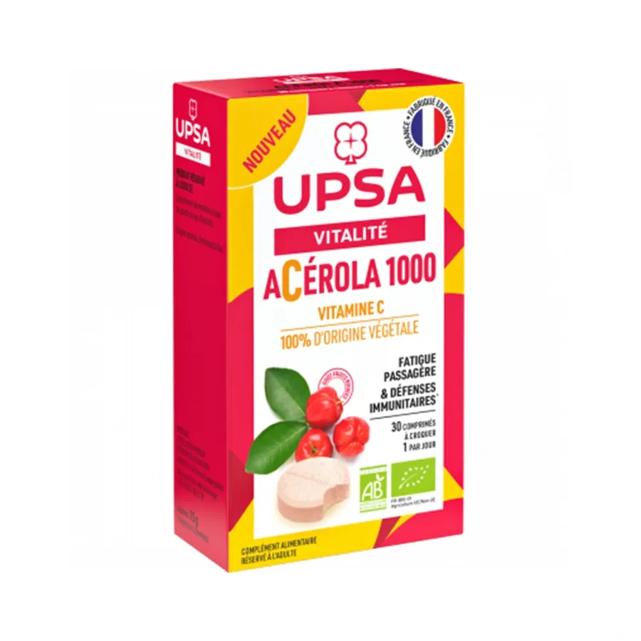 UPSA Vitalité Acérola 1000 Bio