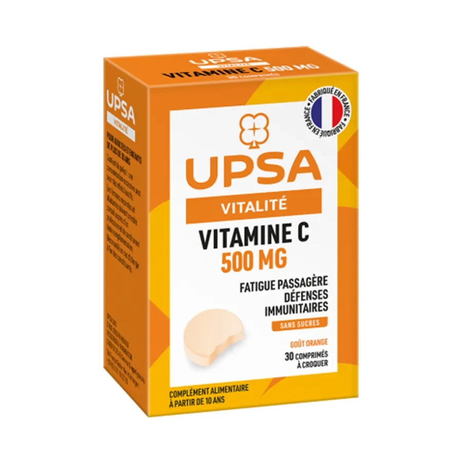 UPSA Vitalité Vitamine C 500 mg Comprimés à Croquer